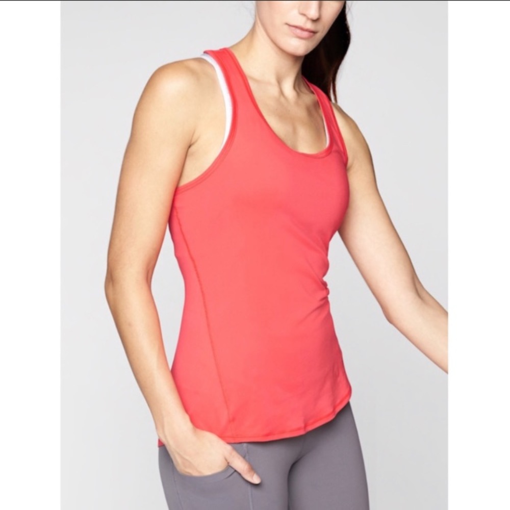 Athleta Red Chi Tank